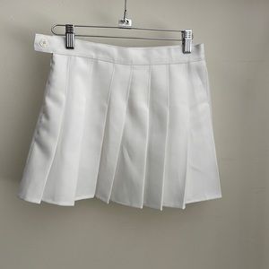White Tennis Skirt